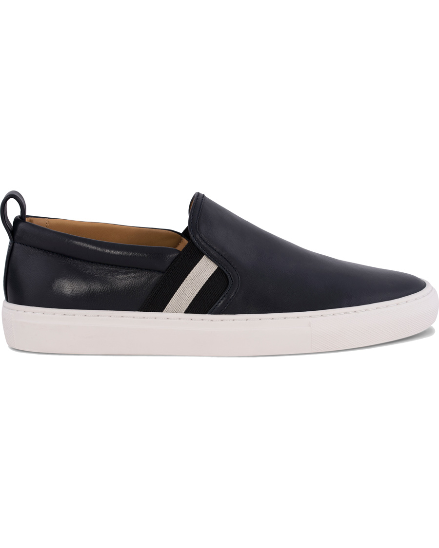 Heren | Bally Herald Slip-On Sneaker Blue Navy Calf | Bally | Herald Slip-On Sneaker Blue Navy Calf
