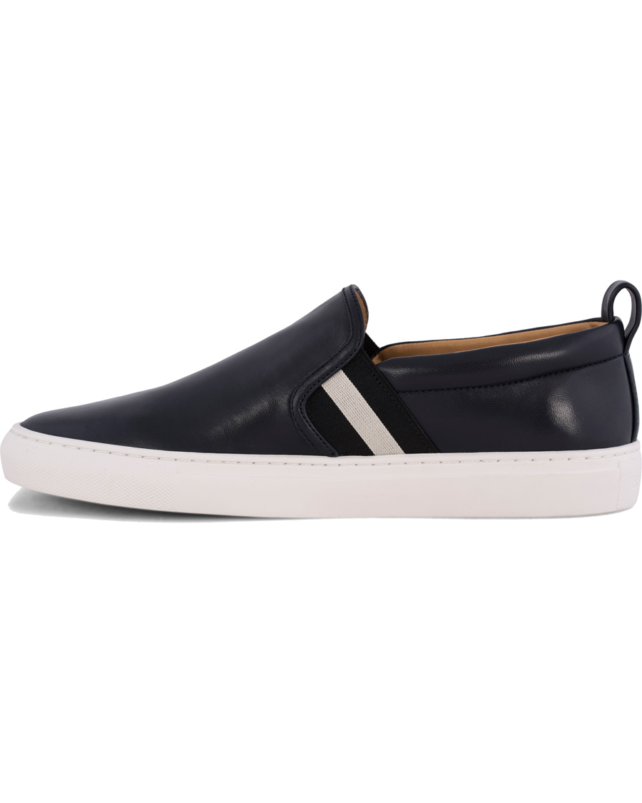 Heren | Bally Herald Slip-On Sneaker Blue Navy Calf | Bally | Herald Slip-On Sneaker Blue Navy Calf
