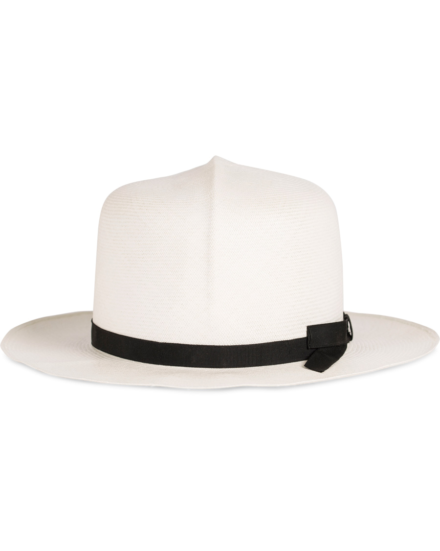 Heren | Borsalino Montechristi Rollable Panama Hat White | Borsalino | Montechristi Rollable Panama Hat White