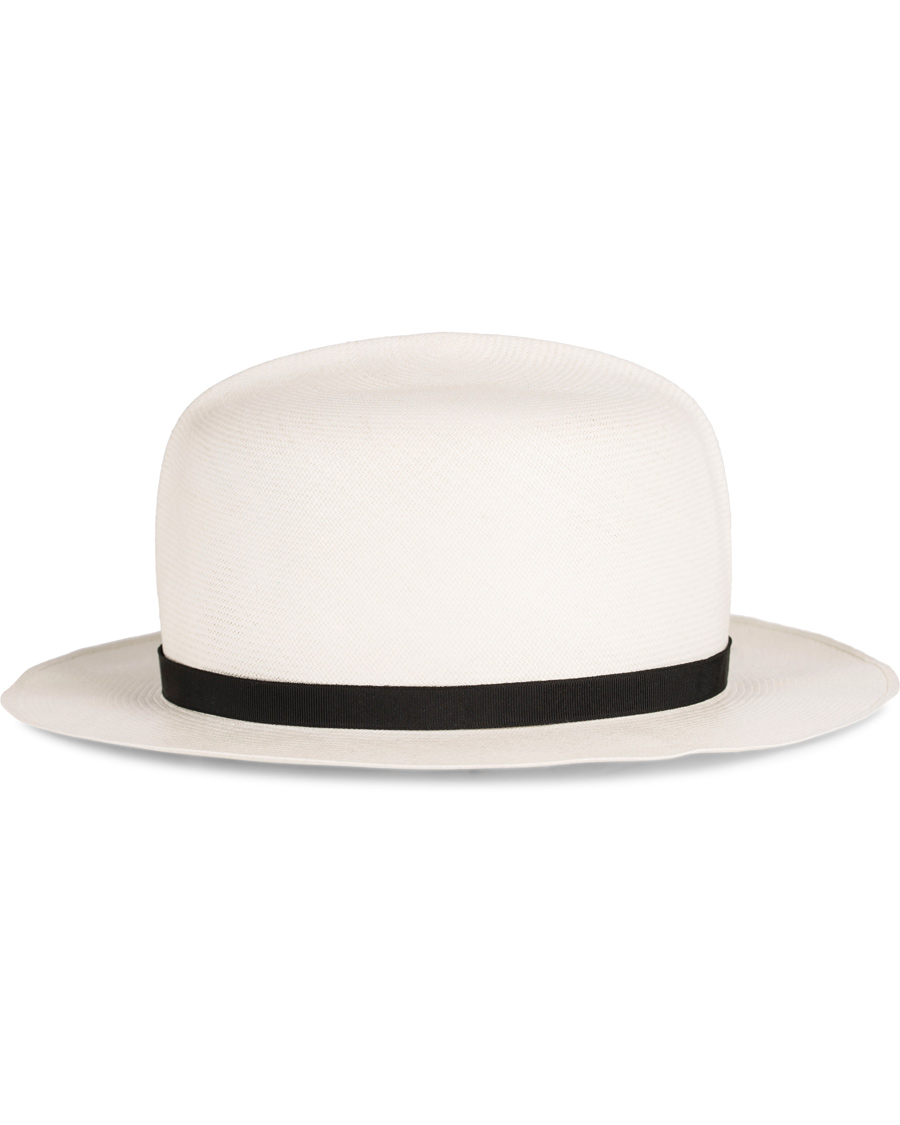 Heren | Borsalino Montechristi Rollable Panama Hat White | Borsalino | Montechristi Rollable Panama Hat White