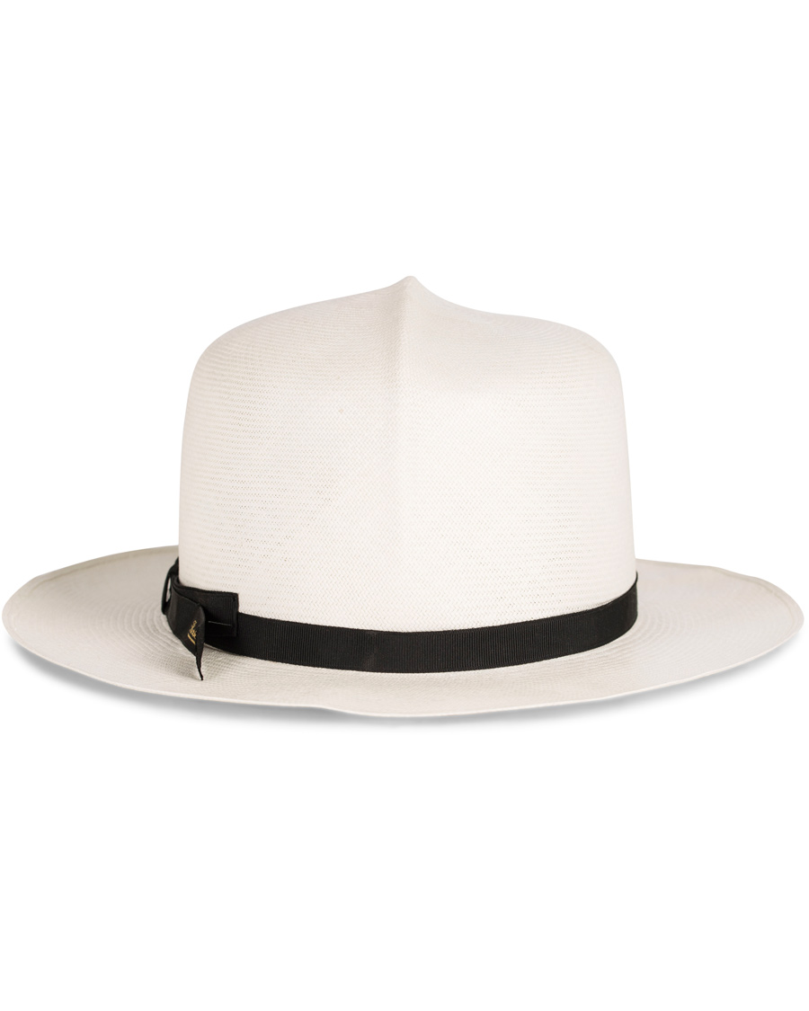 Heren | Borsalino Montechristi Rollable Panama Hat White | Borsalino | Montechristi Rollable Panama Hat White