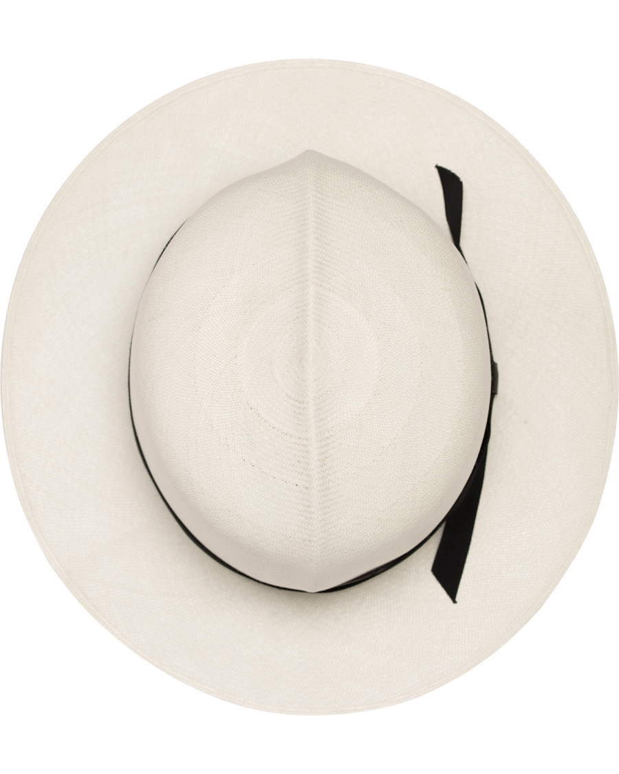 Heren | Borsalino Montechristi Rollable Panama Hat White | Borsalino | Montechristi Rollable Panama Hat White