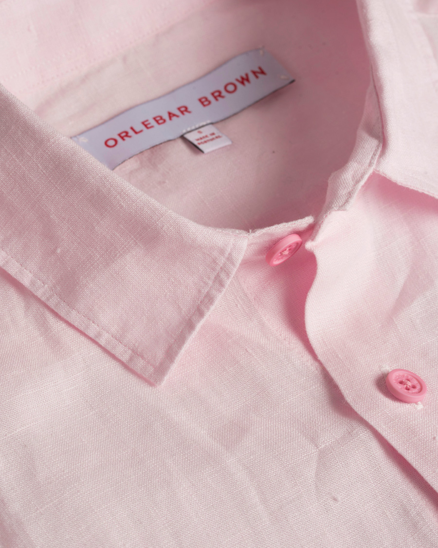 Heren | Overhemden | Orlebar Brown | Malone Shirt Flamingo