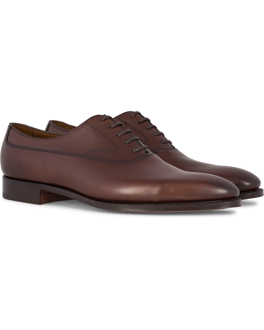 Heren | Edward Green Curzon Oxford Dark Brown Calf | Edward Green | Curzon Oxford Dark Brown Calf