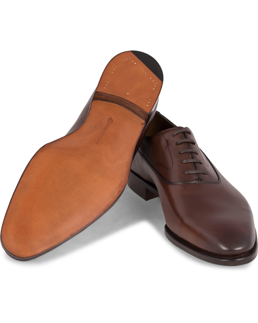 Heren | Edward Green Curzon Oxford Dark Brown Calf | Edward Green | Curzon Oxford Dark Brown Calf