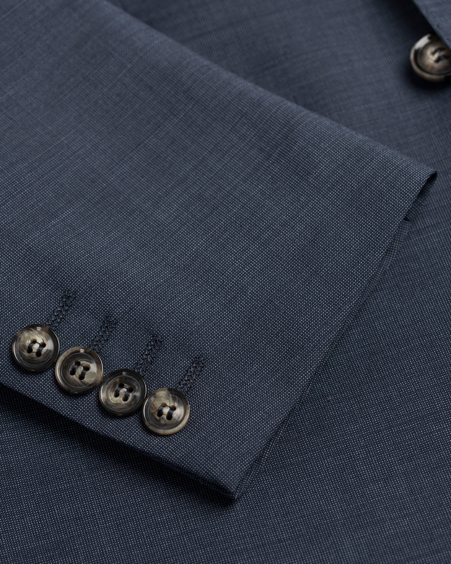 Heren | Pakken | Tiger of Sweden | Harrie Wool Suit Medium Blue