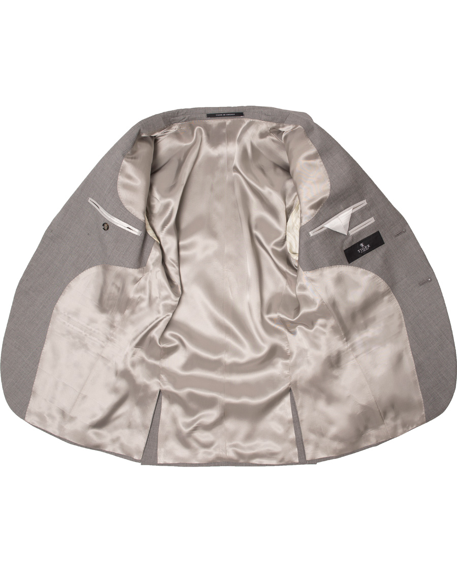Heren | Pakken | Tiger of Sweden | Jil 100% Wool Suit Light Grey