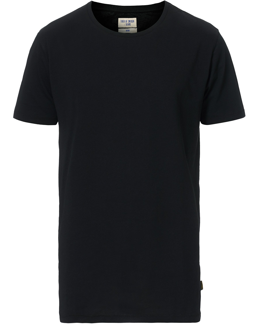 Heren | T-shirts | Tiger of Sweden | Corey Solid Tee Black