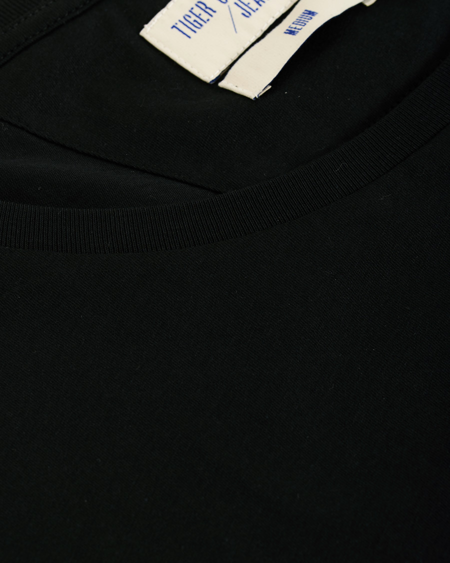 Heren | T-shirts | Tiger of Sweden | Corey Solid Tee Black