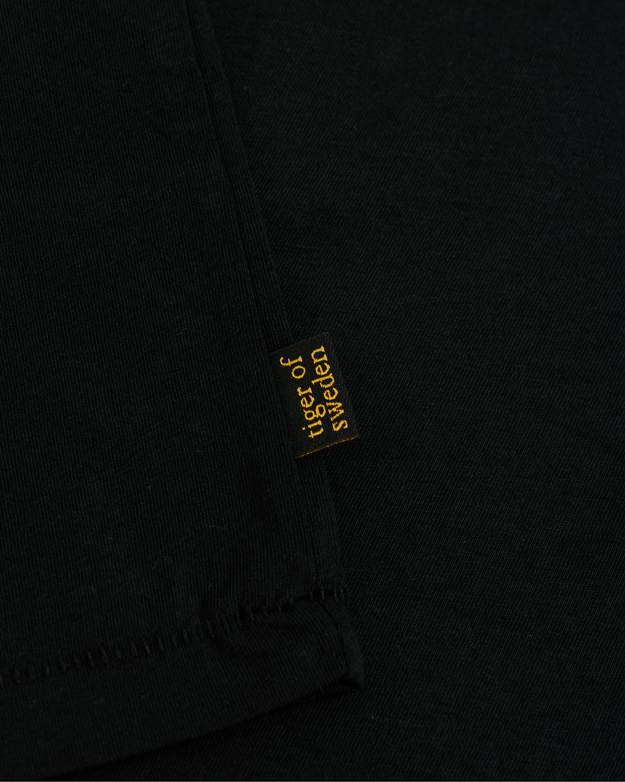 Heren | T-shirts | Tiger of Sweden | Corey Solid Tee Black