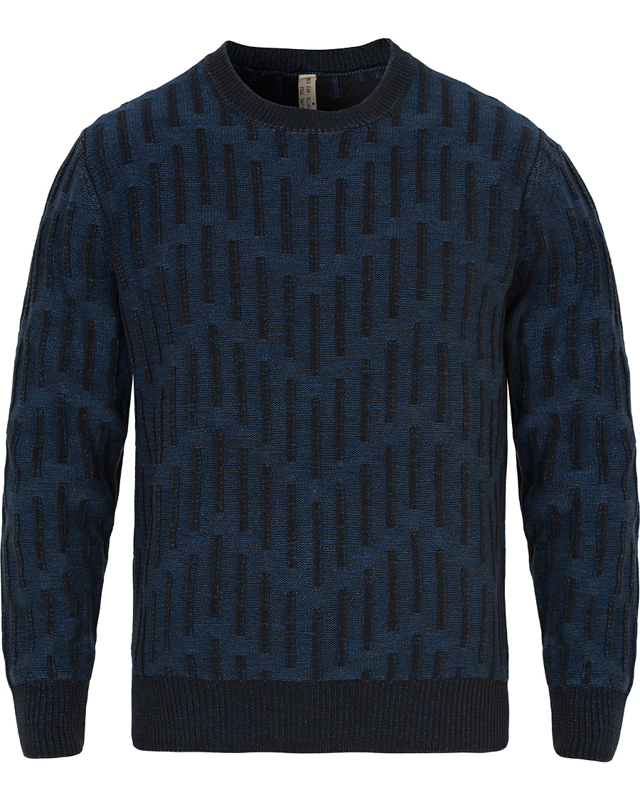 Heren | Truien | Paul Smith Jeans | Red Ear Crew Neck Pullover Sweater Navy