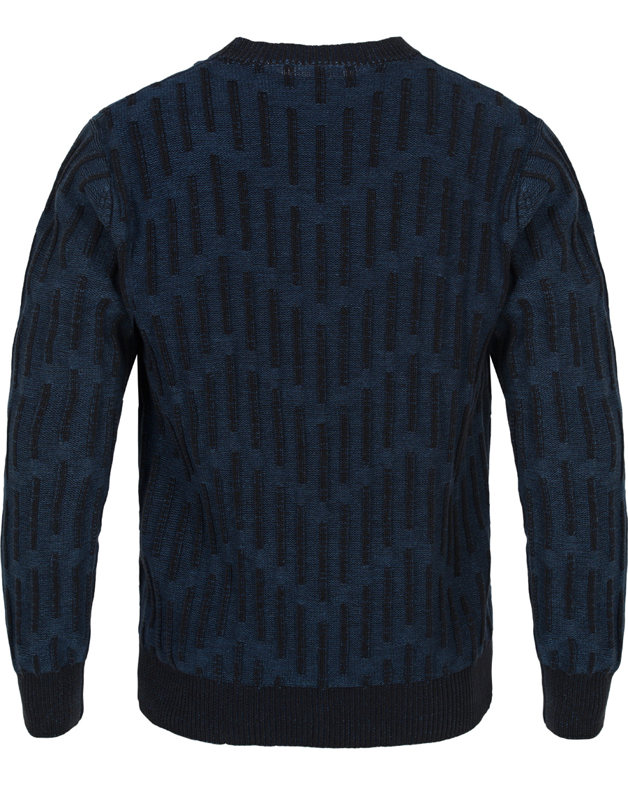 Heren | Truien | Paul Smith Jeans | Red Ear Crew Neck Pullover Sweater Navy