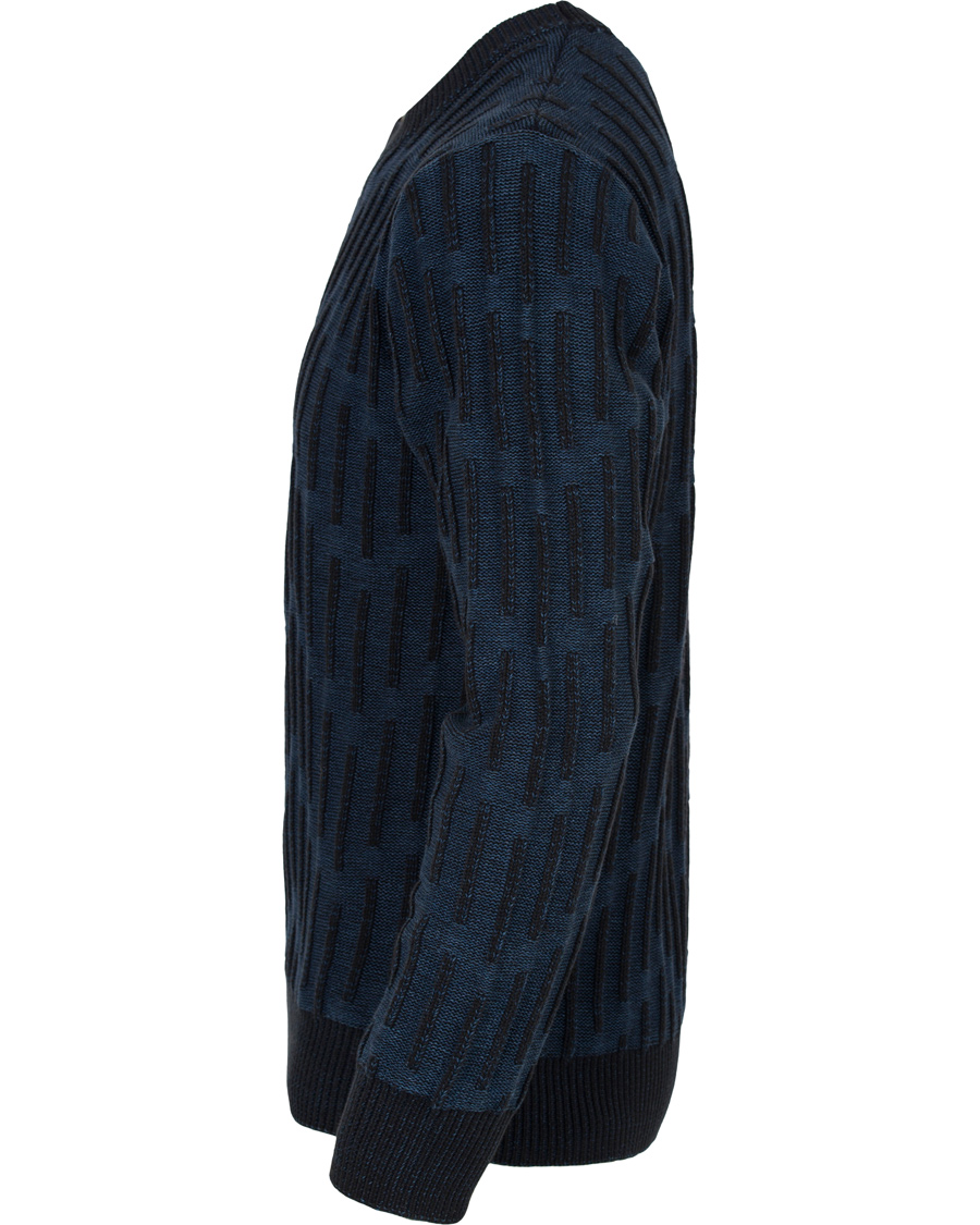 Heren | Truien | Paul Smith Jeans | Red Ear Crew Neck Pullover Sweater Navy