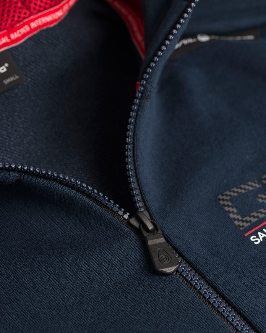 Heren | Truien | Sail Racing | Race International Great Britian Zip Hood Navy