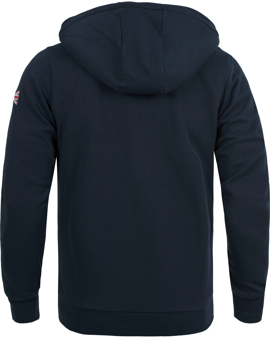 Heren | Truien | Sail Racing | Race International Great Britian Zip Hood Navy