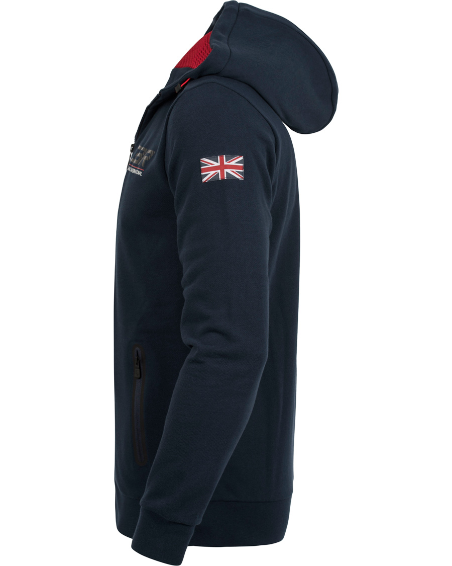 Heren | Truien | Sail Racing | Race International Great Britian Zip Hood Navy