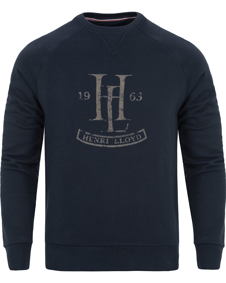 Heren | Truien | Henri-Lloyd | Henri Lloyd Keld Crew Sweater Navy