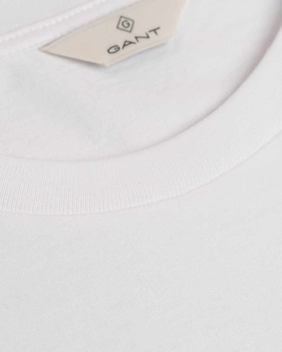 Heren | T-shirts | GANT Diamond G | Pocket Tee White