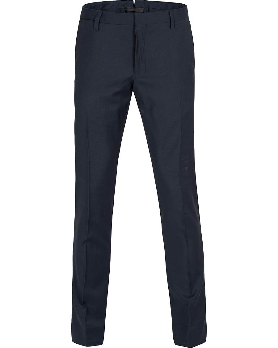 Heren | Broeken | GANT Diamond G | Tailored Slim Travel Pant Ink