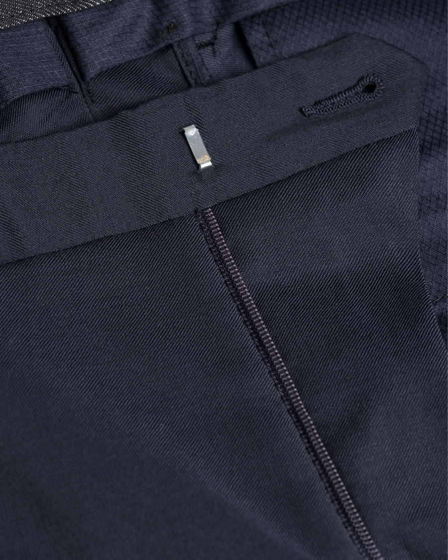 Heren | Broeken | GANT Diamond G | Tailored Slim Travel Pant Ink