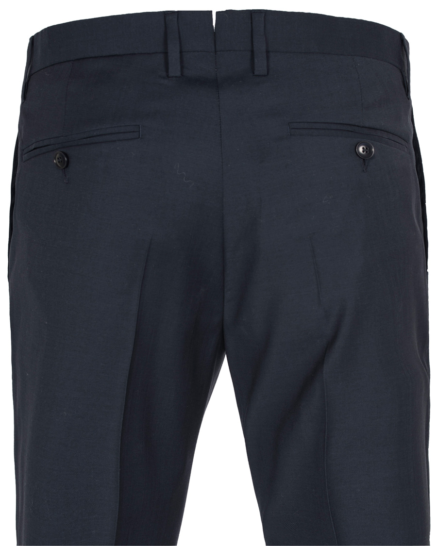Heren | Broeken | GANT Diamond G | Tailored Slim Travel Pant Ink