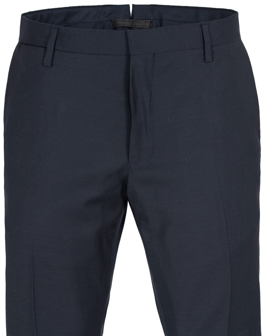 Heren | Broeken | GANT Diamond G | Tailored Slim Travel Pant Ink