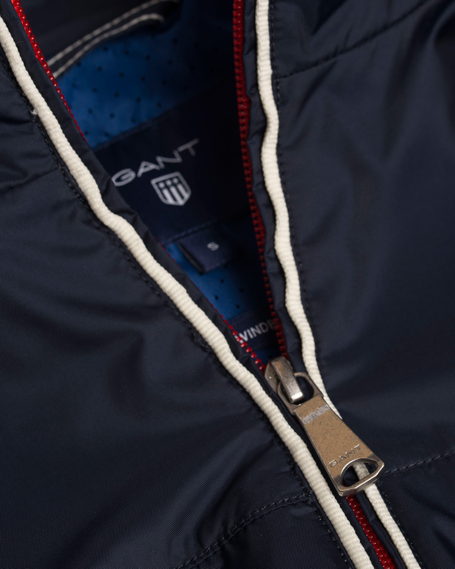 Heren | Jassen | GANT | The Windbreaker Jacket Evening Blue
