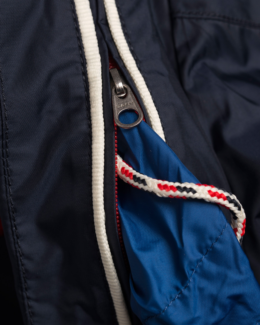 Heren | Jassen | GANT | The Windbreaker Jacket Evening Blue
