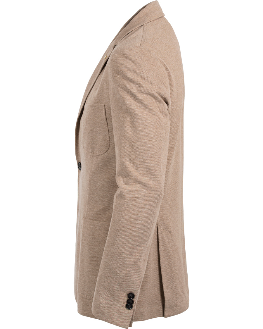 Heren | Blazers | GANT | The Jersey Weekender Fit Blazer Dark Khaki
