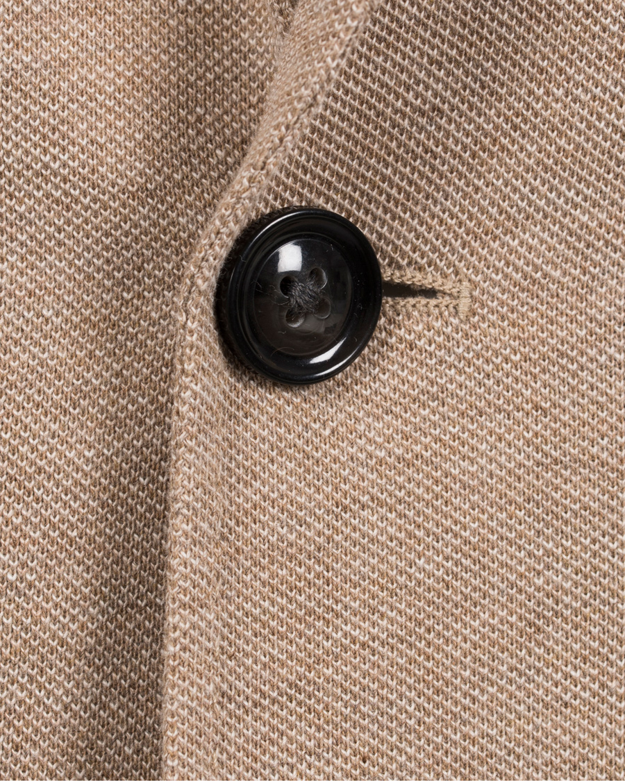 Heren | Blazers | GANT | The Jersey Weekender Fit Blazer Dark Khaki
