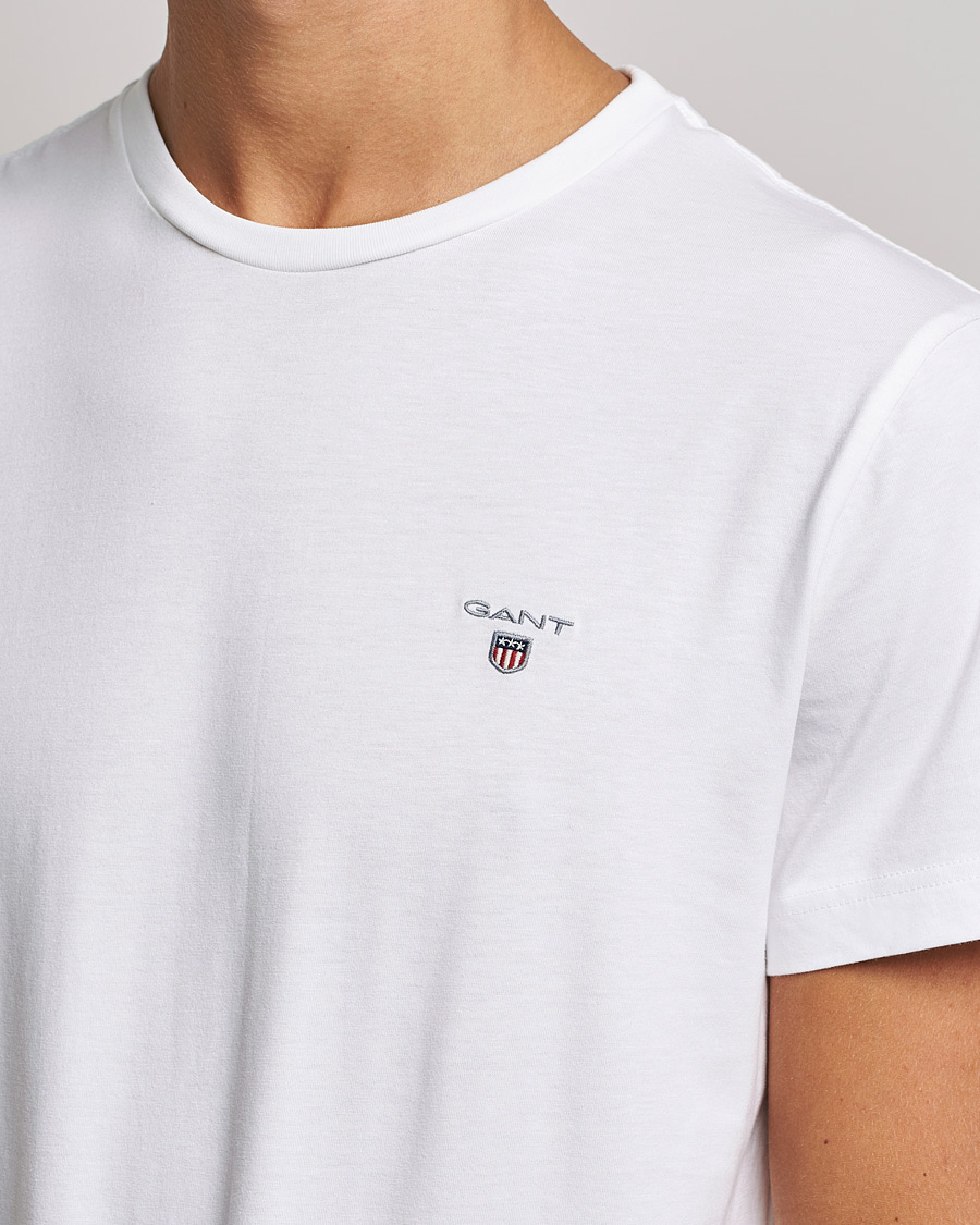 Heren | T-shirts | GANT | The Original Solid Tee White