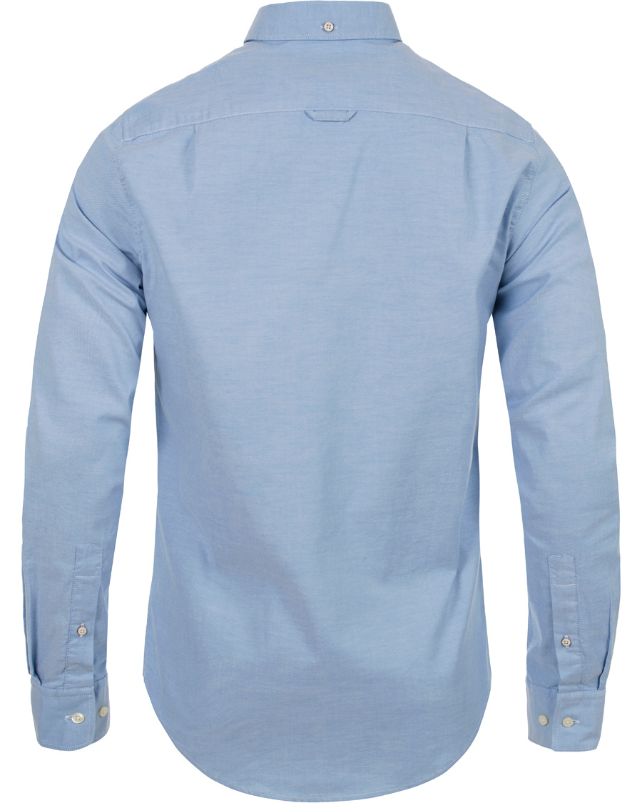 Heren | Overhemden | GANT | Stretch Oxford Fitted Body Shirt Sky Blue