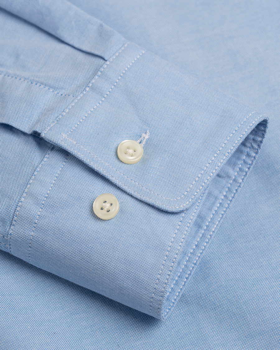 Heren | Overhemden | GANT | Stretch Oxford Fitted Body Shirt Sky Blue
