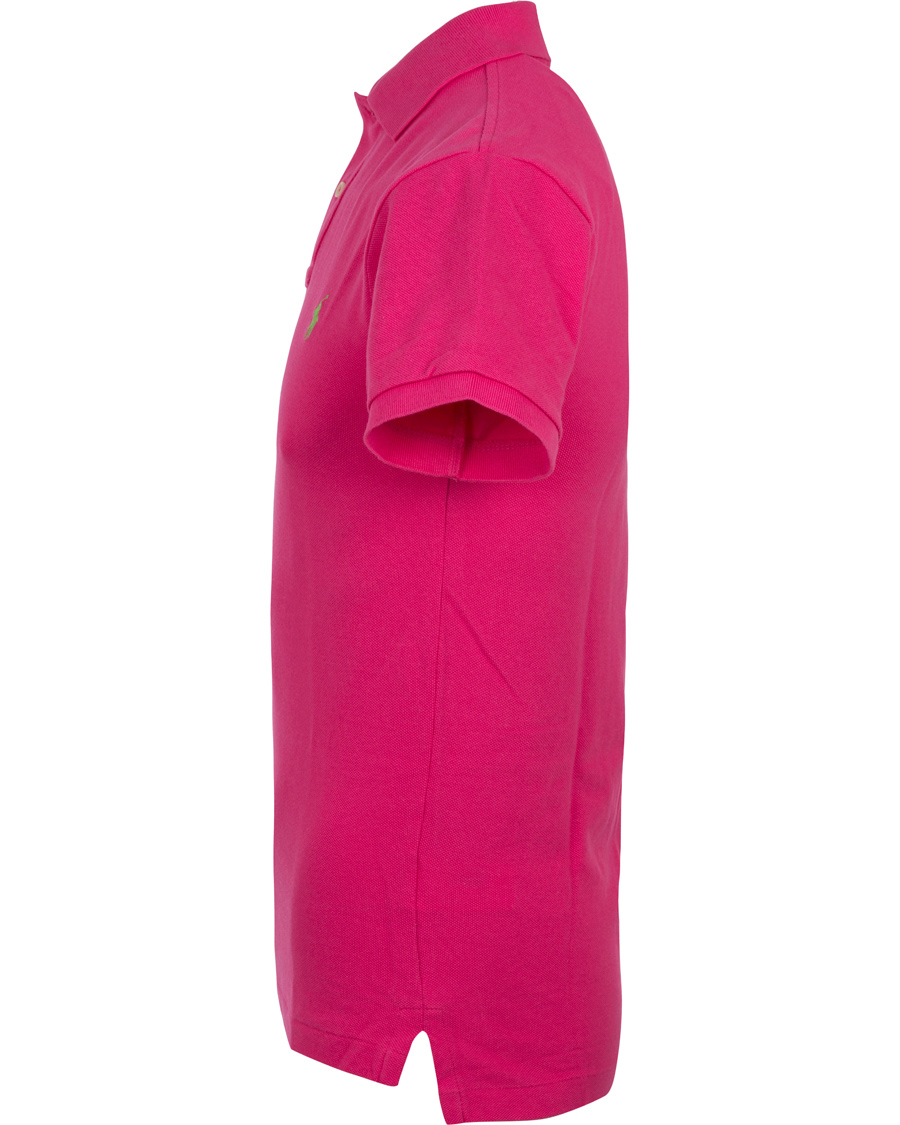 Heren | Polo's | Polo Ralph Lauren | Slim Fit Polo Ultra Pink