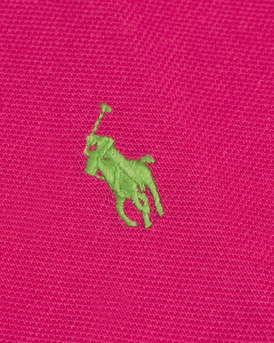 Heren | Polo's | Polo Ralph Lauren | Slim Fit Polo Ultra Pink