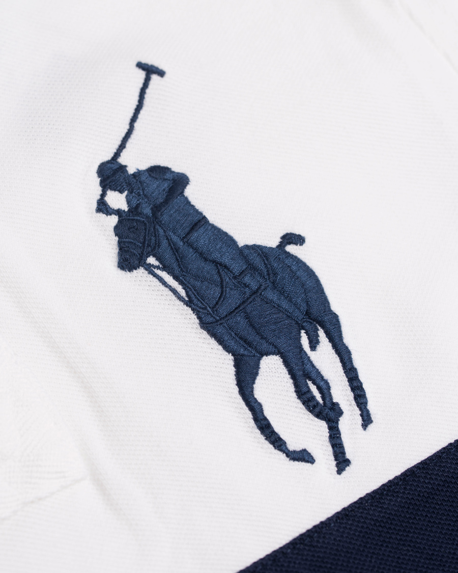Heren | Polo's | Polo Ralph Lauren | Blackwatch Block Stripe Polo White