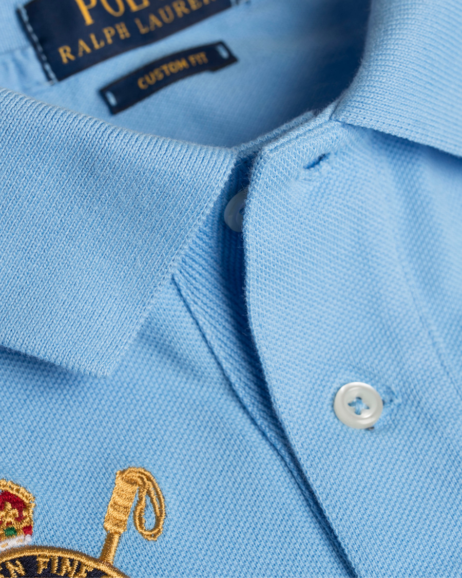 Heren | Polo's | Polo Ralph Lauren | Blackwatch Diagonal Stripe Polo Chatham Blue