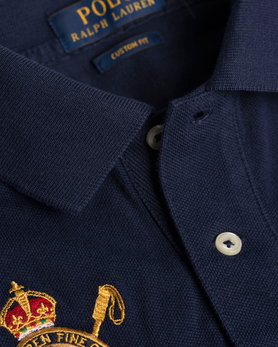 Heren | Polo's | Polo Ralph Lauren | Blackwatch Diagonal Stripe Polo French Navy