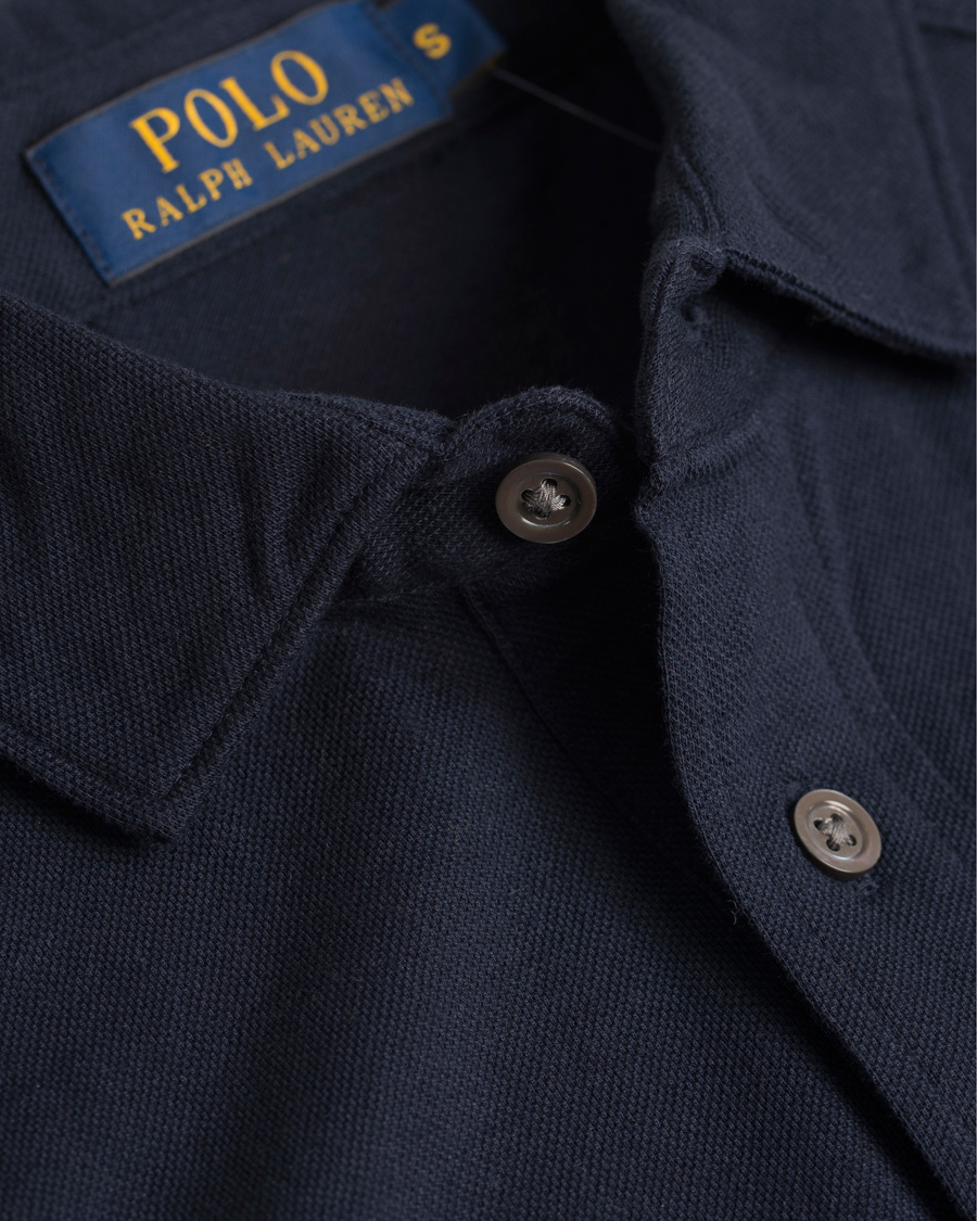 Heren | Truien | Polo Ralph Lauren | Moto Military Shirt Sweater Aviator Navy