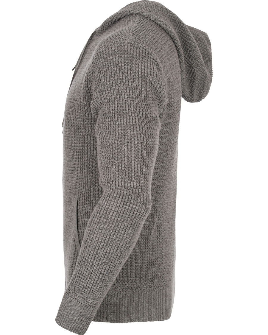 Heren | Truien | Polo Ralph Lauren | Cotton/Cashmere Stone Washed Hoodie Medium Grey