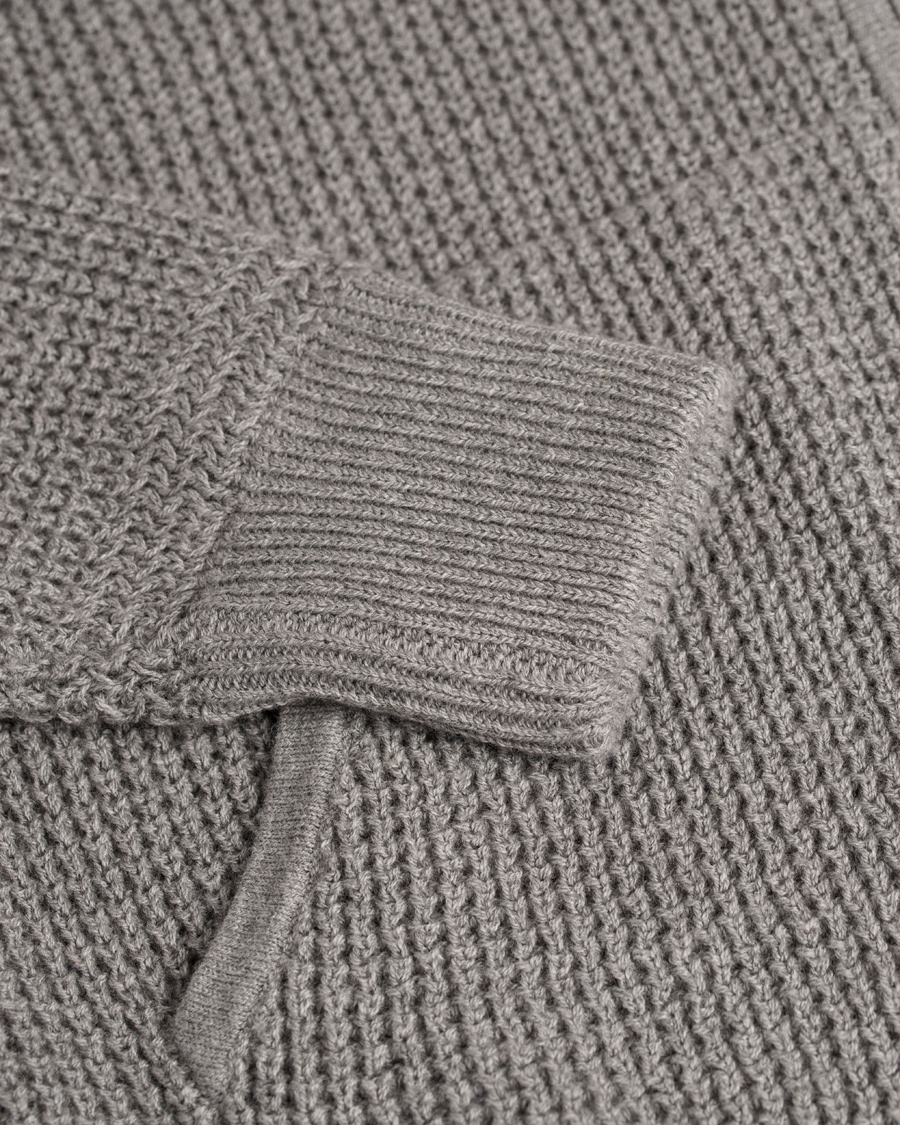 Heren | Truien | Polo Ralph Lauren | Cotton/Cashmere Stone Washed Hoodie Medium Grey