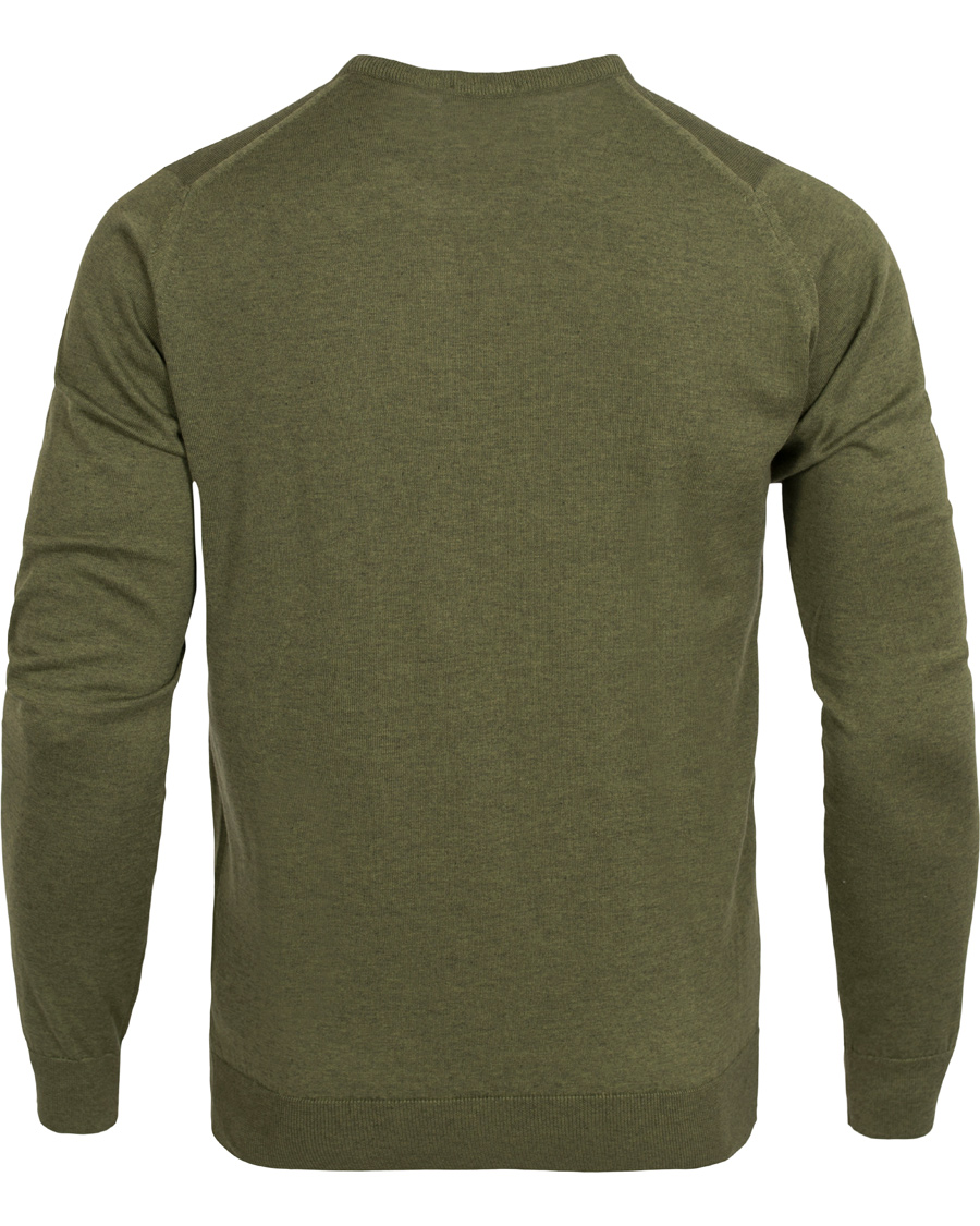 Heren | Truien | John Smedley | Luke Slim Fit Sea Island Cotton Pullover Tyrolean Green