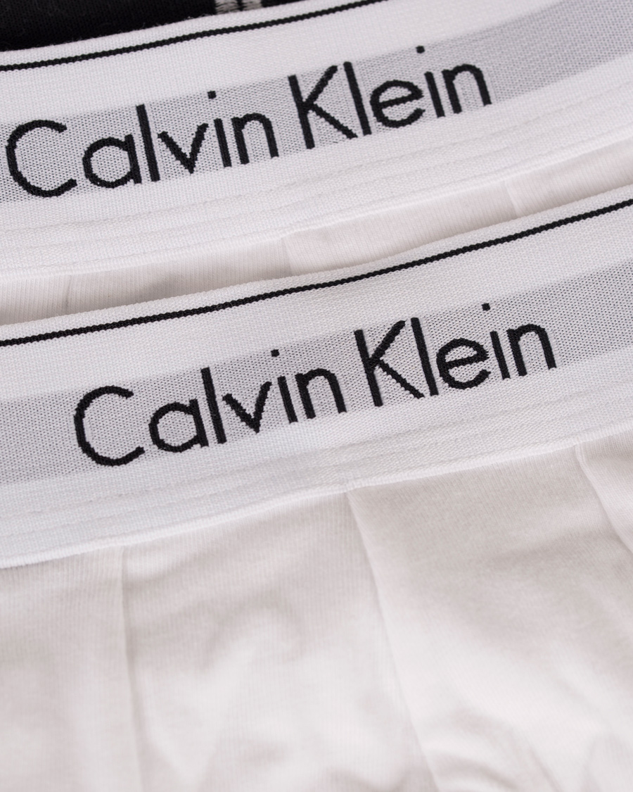 Heren | Ondergoed | Calvin Klein | Modern Cotton Stretch Trunk 2-Pack White