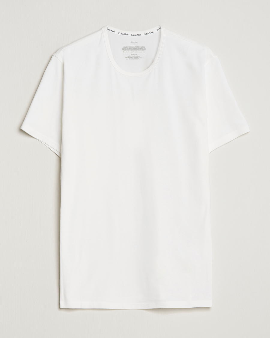 Heren |  | Calvin Klein | Cotton Crew Neck Tee 2- Pack White