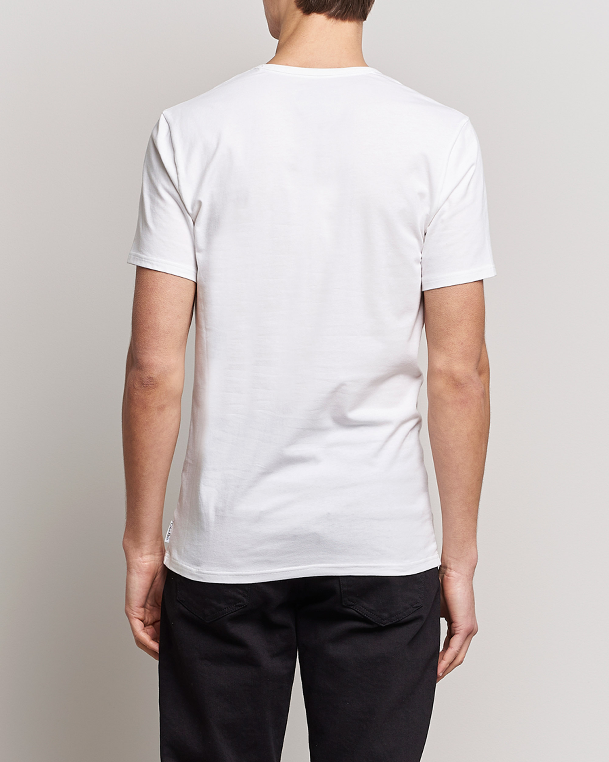 Heren | T-shirts | Calvin Klein | Cotton V-Neck Tee 2-Pack White