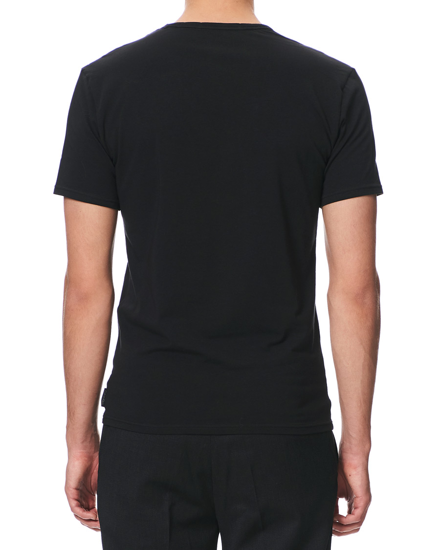 Heren | T-shirts | Calvin Klein | Cotton V-Neck Tee 2-Pack Black