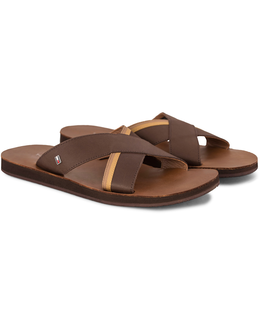 Heren | Tommy Hilfiger Pacific 2A Sandal Coffebean | Tommy Hilfiger | Pacific 2A Sandal Coffebean