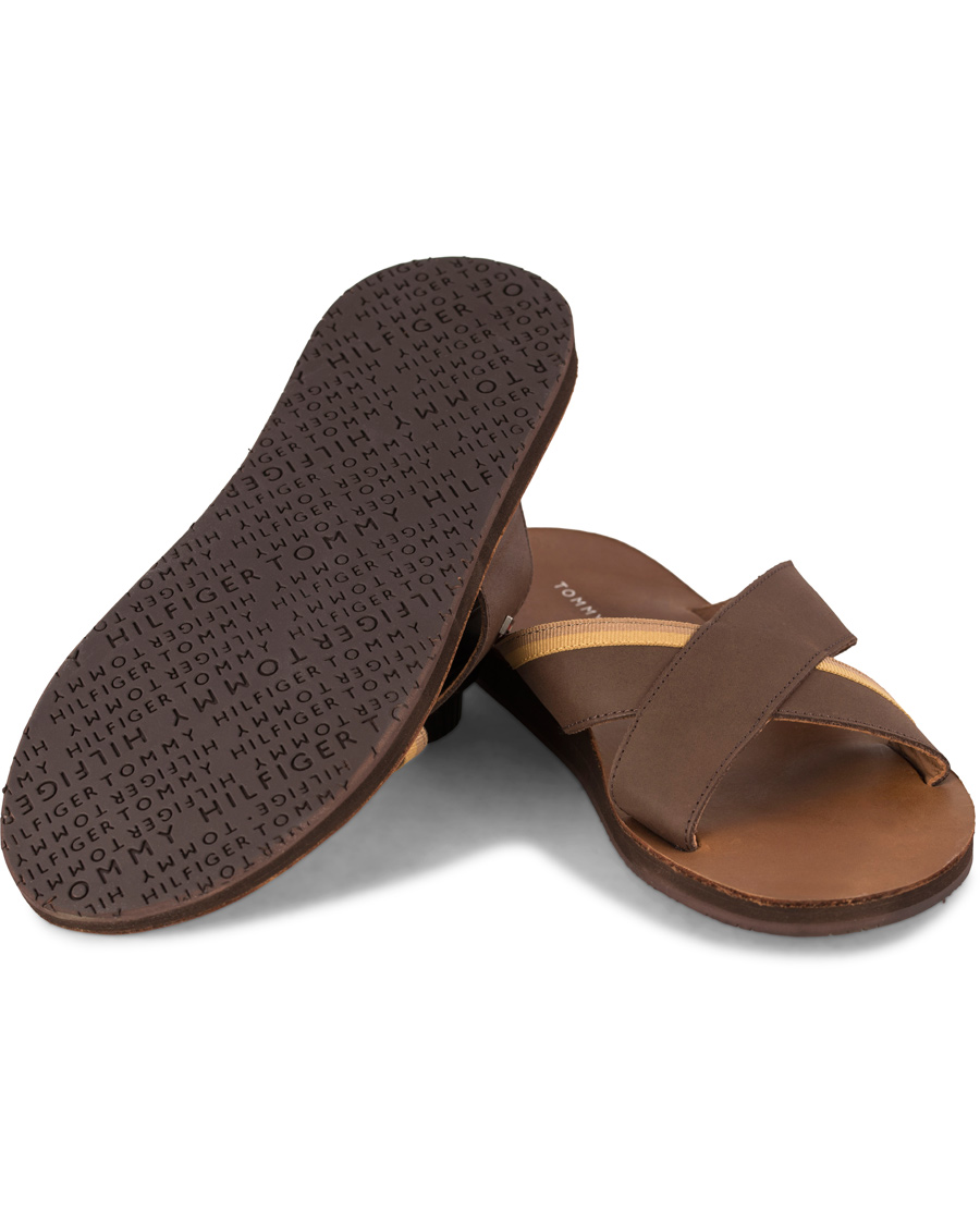 Heren | Tommy Hilfiger Pacific 2A Sandal Coffebean | Tommy Hilfiger | Pacific 2A Sandal Coffebean