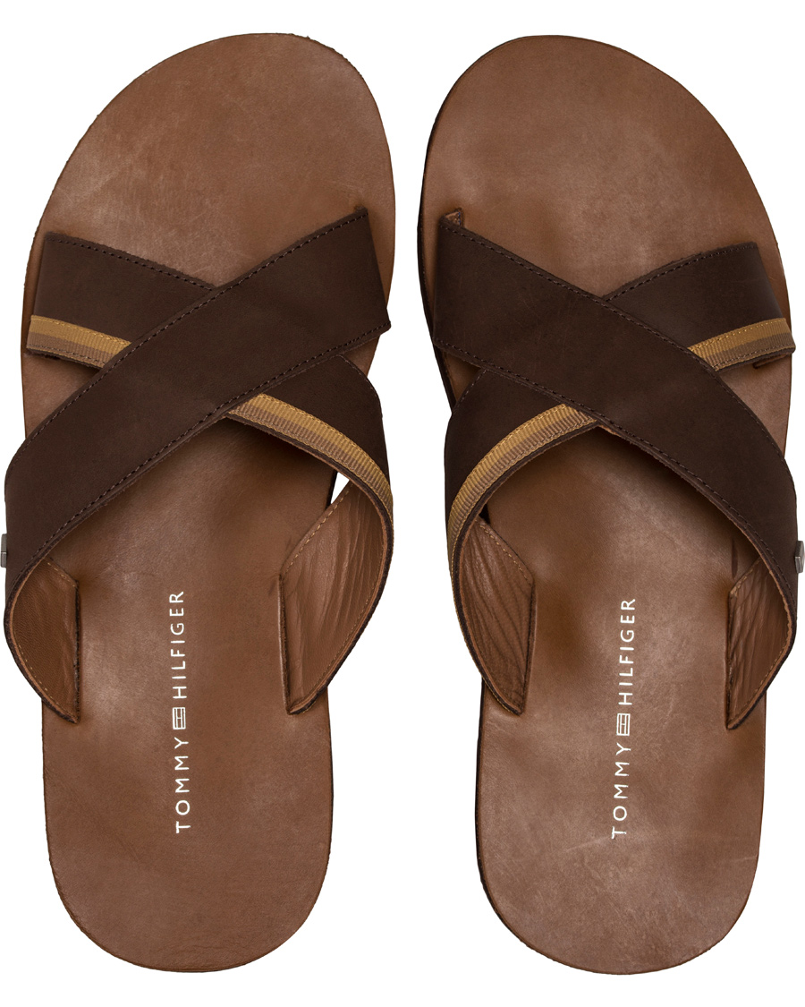 Heren | Tommy Hilfiger Pacific 2A Sandal Coffebean | Tommy Hilfiger | Pacific 2A Sandal Coffebean