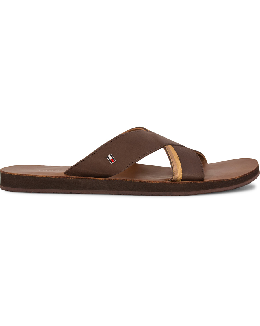 Heren | Tommy Hilfiger Pacific 2A Sandal Coffebean | Tommy Hilfiger | Pacific 2A Sandal Coffebean